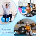 thumbnail image 5 of Innotech Extra Thick Yoga Ball Exercise Ball, 5 Sizes Gym Ball, Heavy Duty Ball Chair for Balance, Stability, Pregnancy, Quick Pump Included, 5 of 8
