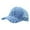 Light Blue, variant on Fgnfyis Trucker Hats Women Ponytail Baseball Cap High Messy Bun Ponycap with Quick Drying Mesh for Daily Wear Gold