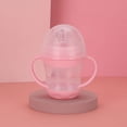 thumbnail image 2 of Vaso de agua antigoteo con forma de pico de pato para bebé, con tapa y asa Vaso para beber para niños Vaso de pico de pato, 2 of 6