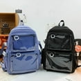 thumbnail image 6 of HGYCPP Japanese College Student Large Capacity Nylon Backpack Transparent Pin Display Itabag School Bag with Clear Pocket, 6 of 21
