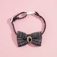 thumbnail image 1 of Xiao Hua Collar para gatos con hebilla ajustable y suave para perros pequeños o gatos (negro, talla M), 1 of 4