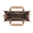 thumbnail image 6 of Montana West Women's Aztec Leather Tote Bag Set with Wallet Stylish Handbag for Everyday Use, Tan, 6 of 7