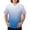 Light Blue_004, variant on Domuza Mens Scrubs Top Tie-Dye Gradient V Neck Short Sleeve Working Uniform Relaxed Fit Soft Comfy Medical Scrub Tops with 3 Pockets White XL