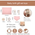 thumbnail image 4 of Set de regalo para bebés EERKEOD Newborn Essentials con manta y sonajero, 4 of 9