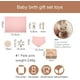 thumbnail image 4 of Set de regalo para bebés EERKEOD Newborn Essentials con manta y sonajero, 4 of 9