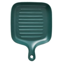 COOPHYA Baking Tray Pans Ceramic Green For Home Use Cooking 1Pack 8.5X5.7X1.3In
