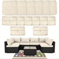 thumbnail image 2 of 14pcs Waterproof Outdoor Cushion Slipcovers: Enhance Your Patio Furniture With, 2 of 5
