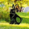 thumbnail image 4 of TIELUTT Easter Garden Decorations Easter Egg Rabbit Ground Insert Decoration Memorial Stake with Picture Banners and Signs Customize with Picture Vegetables Large Garden Flag Holder Garden Dome, 4 of 7