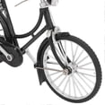 thumbnail image 2 of Bike Model Retro Bicycle Model Ornament Vintage Alloy Bike Figurine Lifelike Bike Collection Decoration for Kids Women Black, 2 of 4