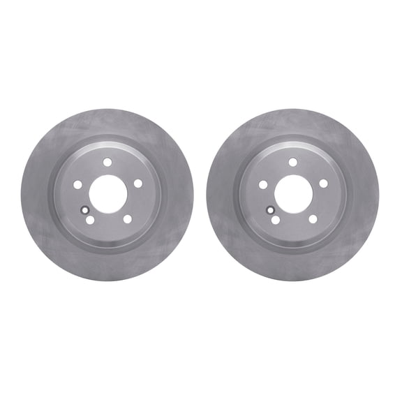 Dynamic Friction Company Rear Brake Rotors 6002-63037