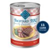 Blue Buffalo Family Favorites Natural Adult Wet Dog Food, Backyard BBQ 12.5-oz can (Pack of 12)