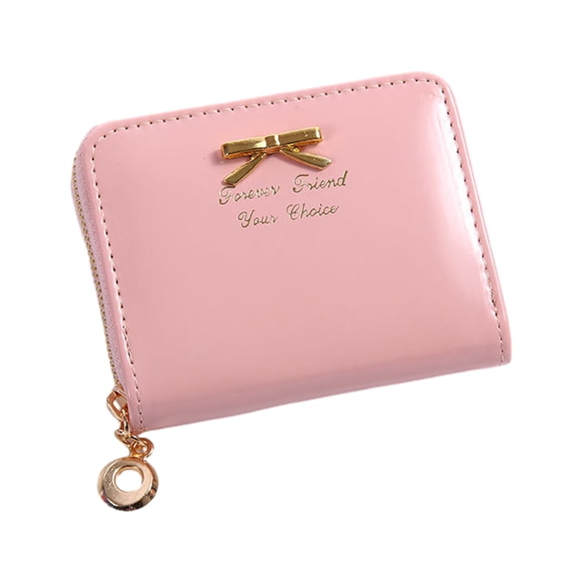 Minnieouse Cartera compacta y elegante con tarjetero para el día a día Cartera Tarjetero Carteras pequeñas Monedero rosa Type3 NO3