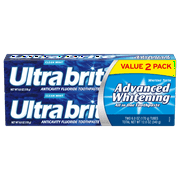 Ultrabrite Advanced Whitening 6 Oz. Mint Toothpaste, 2 Pack