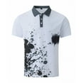 thumbnail image 3 of CIAKGIAF Button Mens T Shirts Collar Athletic Short Sleeved, Breathable Casual T Shirts, 3 of 3