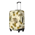 thumbnail image 2 of Bixox Washable Monkeys and Pinealpples Printed Luggage Cover, Fashion Suitcase Protector Fits for X-Large luggage, 2 of 8