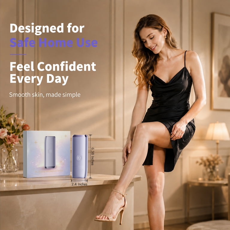 Cordless Ipl Hair Removal Device with Sapphire Cooling photo 7