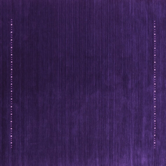 Ahgly Company Indoor Square Abstract Pink Contemporary Area Rugs, 5' Square