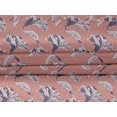 thumbnail image 4 of oneOone Velvet Peach Fabric Florals Sewing Craft Projects Fabric Prints By Yard 58 Inch Wide, 4 of 4