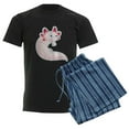 thumbnail image 6 of CafePress - Axolotl Men's Dark Pajamas - Men's Dark Loose Fit Cotton Pajama Set, 6 of 7