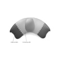 thumbnail image 4 of Walleva Transition/Photochromic Polarized Replacement Lenses for Oakley Flak Jacket XLJ Sunglasses, 4 of 6