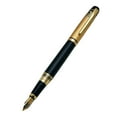 thumbnail image 6 of Grofry Black and Yellow Fountain Pen Fountain Pen Meduim Metal Plastic Sign Writing Pen Student Teacher Gift, 6 of 7