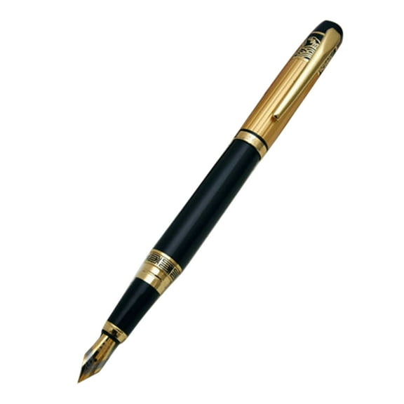 D-GROEE Metal Plastic Fountain Pen, Pen Smooth Writing Travel Pocket Pen Writing Marker for Hero