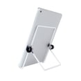 thumbnail image 1 of Inteprter Universal Multi-ángulo Soporte pequeño Soporte plegable antideslizante Soporte ajustable plegable para teléfono móvil Juegos de teclado y mouse para computadora blanco, 1 of 6