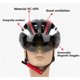 thumbnail image 2 of Casco Ultraligero Ajustable para Mujer, Hombre, Casco de Bicicleta de Carretera, Casco de Protección - Rojo Sunnimix Gorro de seguridad para ciclismo con gafas, 2 of 8