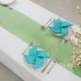 thumbnail image 4 of Horbaunal 12 Pack Sage Green Satin Table Runner 12 x 108 Inch, Smooth Table Runners for Wedding Banquets Birthday Party, 4 of 7
