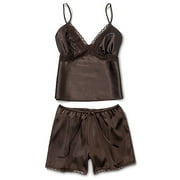 Women's Plus Satin Delight Sleep Cami and Pajama Shorts