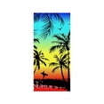 thumbnail image 1 of Greeniant Toallas de playa con estampado de microfibra de verano, toalla absorbente de agua, manta de viaje, suministros de ducha para natación Deportes acuáticos tipo9 Greeniant OD028988-09, 1 of 6