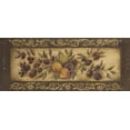 thumbnail image 2 of Poloson, Kimberly 24x12 White Modern Wood Framed Museum Art Print Titled - Opulent Garland II, 2 of 4