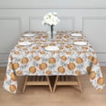 thumbnail image 3 of Fall Pumpkin Square Tablecloth,Waterproof Square Table Cover,Wipeable Spillproof Washable Table Cover for Home Kitchen Party Decor 52"x52"(132x132cm), 3 of 6