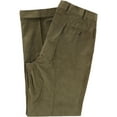 thumbnail image 2 of Ralph Lauren Mens Cuff Hem Dress Pants Slacks, Beige, 42W x 34L, 2 of 2