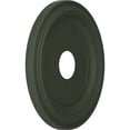 thumbnail image 2 of Ekena Millwork 16"OD x 3 1/2"ID x 1 3/8"P Traditional Thermoformed PVC Ceiling Medallion (Fits Canopies up to 9 1/2"), UltraCover Satin Hunt Club Green, 2 of 5