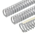 thumbnail image 1 of Unique Bargains 3pcs 1.6ft Cable Raceway Cord Cover Hider Cable Management Self Adhesive Wire Channel for 20mm Dia Cables, Grey, 1 of 5