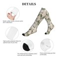 thumbnail image 5 of Rateoe Halloween Cactus Compression Socks for Women and Men 20-30mmHg-Circulation Support Socks Knee High Nurse Pregnant Running Medical and Travel Athletic, 5 of 7