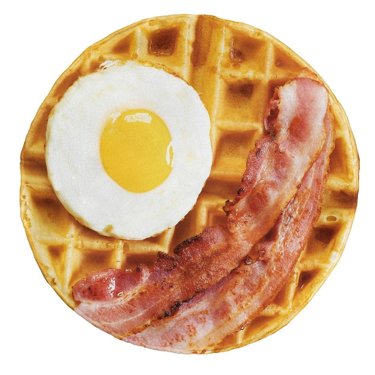 Waffle food blanket sale