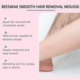 thumbnail image 3 of Body Hair Removal Foam, Beeswax Hair Removal Spray, Beeswax Smooth Hair Removal Mousse, Smooth and Moisturising Hair Removal Foam, 3 of 5