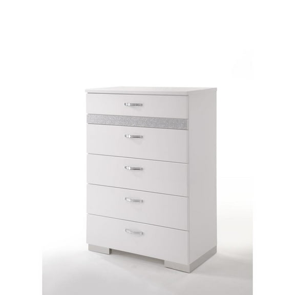 ACME Naima II 6 Drawer Chest in White