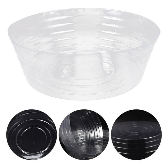 GOOHOCHY 6Pcs Plastic Flowerpot Base with 15 Inches Top Diameter for Indoor Use