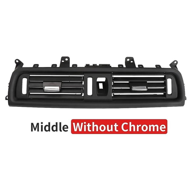 For BMW 5 Series Right Hand Drive RHD Fresh Air Conditioning AC Vent Grille With Chrome For BMW F10 F11 Auto Parts~7368