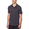 thumbnail image 3 of 32 Degrees Cool Men’s Short Sleeve Stretch Light weight Performance Polo Shirt 2XL/Black Space Dye, 3 of 4
