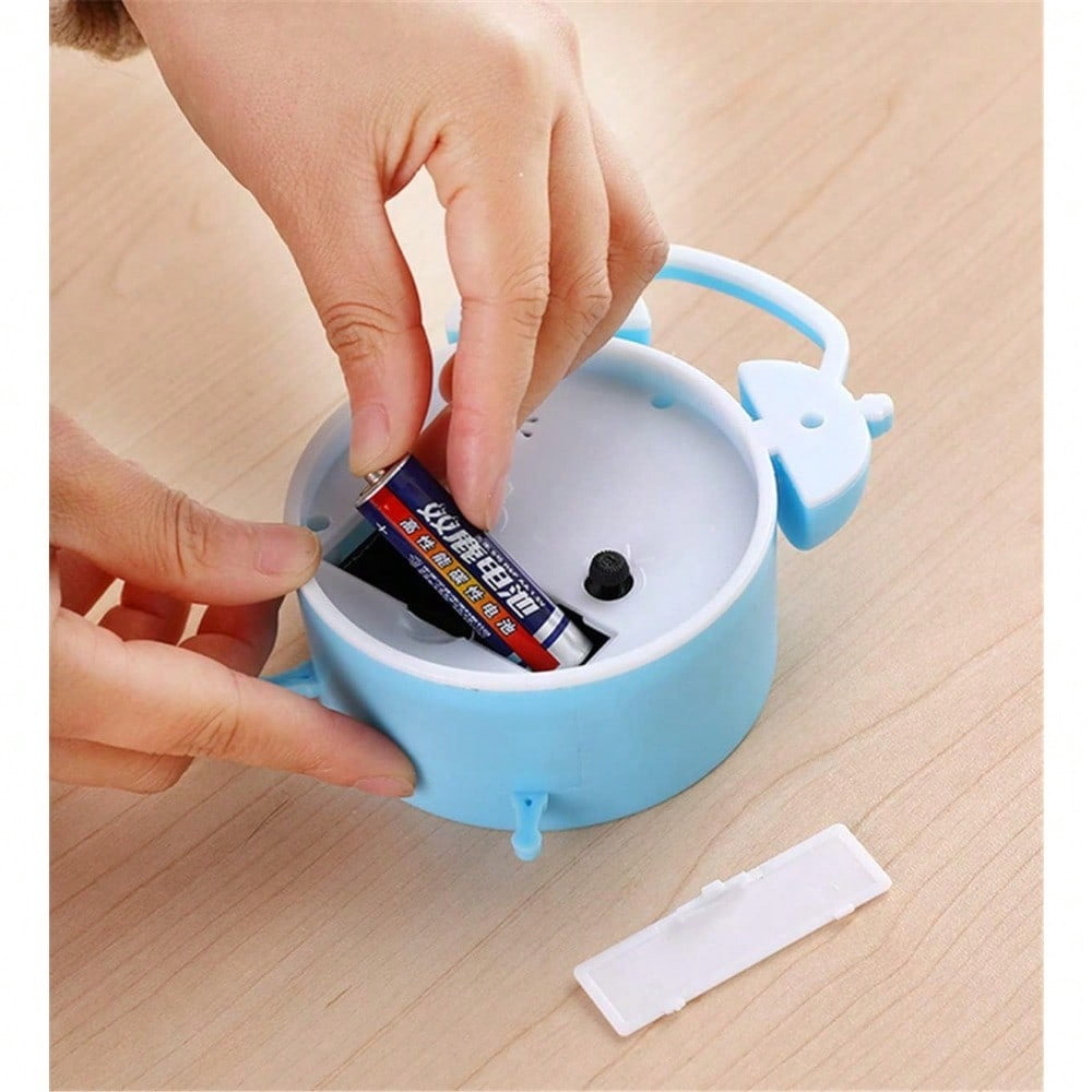 Double Bell Kids Alarm Clock, Classic Analog Design to Teach Children Time Management