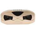 thumbnail image 3 of Altavoz con diseño de robot, micrófono incorporado pequeño, altavoz inalámbrico con luz LED duradera, ajustable y transparente (dorado), 3 of 5