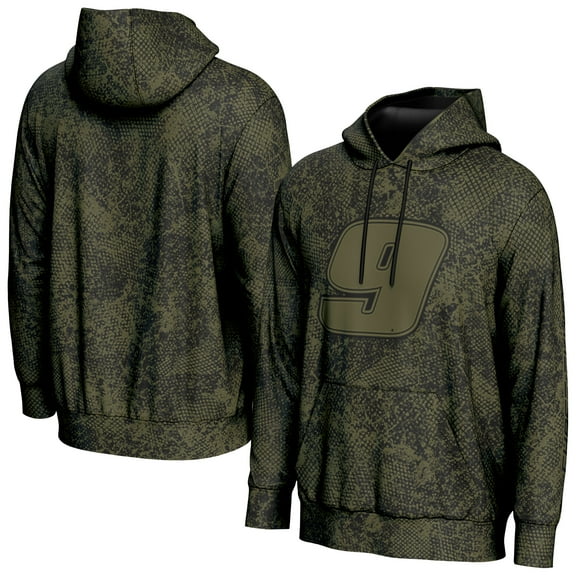 Men's-ProSphere Green Chase Elliott 2025 NASCAR Salutes Collection Pullover Hoodie