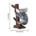 thumbnail image 3 of Qixi 1 Pce Arbre Solide Simulation Modèle Koala Gris Vente de Liquidation!, 3 of 6