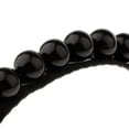 thumbnail image 3 of 1 par de Correas desmontables de cuero para zapatos Hugo Negro, 3 of 10