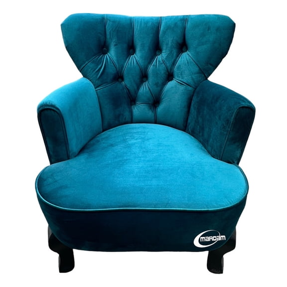 Sillon Vintage Individual Terciopelo Jade