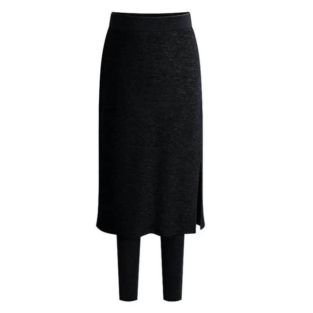 Pantalones térmicos de invierno y otoño para mujer, pantalones de chándal de Color sólido de diseño Simple, mallas para fiesta y tiempo Prendas para la parte inferior del cuerpo Negro METRO sweethay AP013485-02